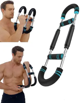 3 Levels Strength Adjustment,Twister Arm Exerciser,Adjustable Resistance Twister Arm Exerciser Chest Exerciser for Men,Chest Expander Portable Home Fitness Equipment