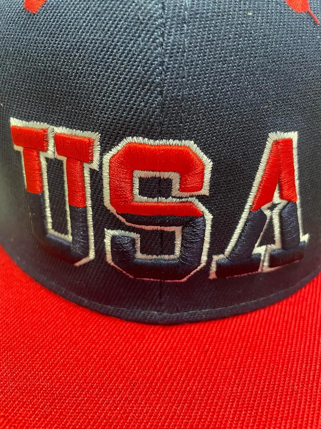 4 Pieces USA Hats for Men American Flag Baseball Cap Adjustable USA Flag Patriotic Hat Dad Hats
