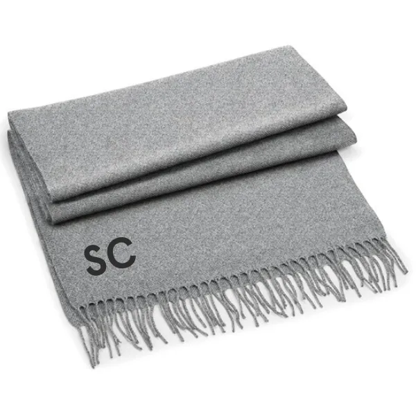 Adult Classic Woven Scarf - Grey
