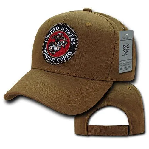 Army Air Force Navy Marines Police Security Cotton Baseball Hats Caps