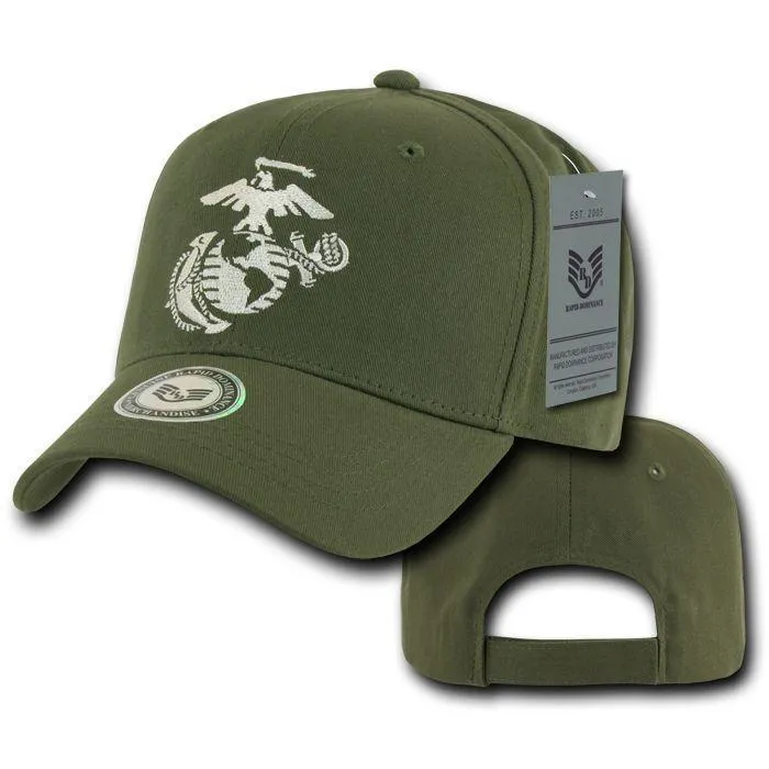 Army Air Force Navy Marines Police Security Cotton Baseball Hats Caps