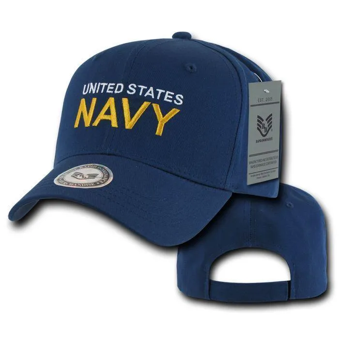 Army Air Force Navy Marines Police Security Cotton Baseball Hats Caps