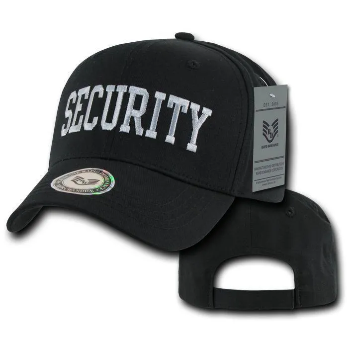 Army Air Force Navy Marines Police Security Cotton Baseball Hats Caps