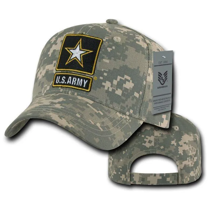 Army Air Force Navy Marines Police Security Cotton Baseball Hats Caps