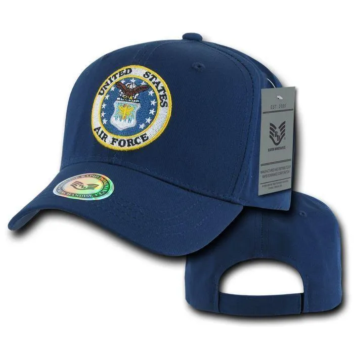 Army Air Force Navy Marines Police Security Cotton Baseball Hats Caps