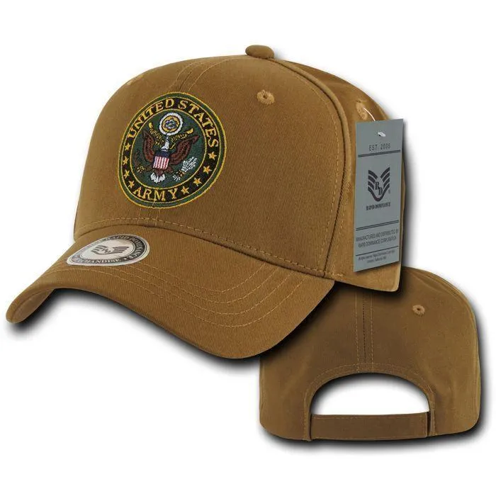 Army Air Force Navy Marines Police Security Cotton Baseball Hats Caps