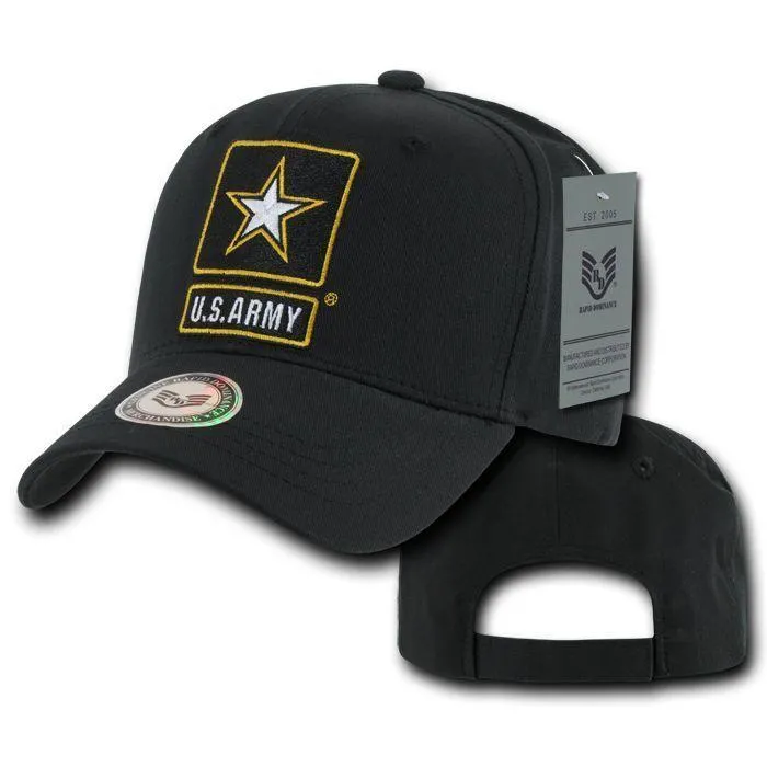 Army Air Force Navy Marines Police Security Cotton Baseball Hats Caps