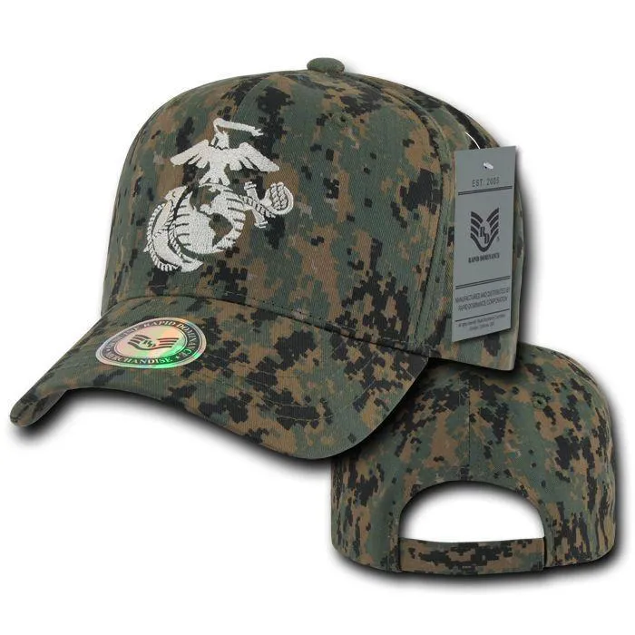 Army Air Force Navy Marines Police Security Cotton Baseball Hats Caps