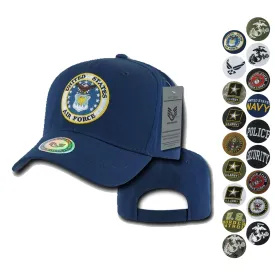 Army Air Force Navy Marines Police Security Cotton Baseball Hats Caps