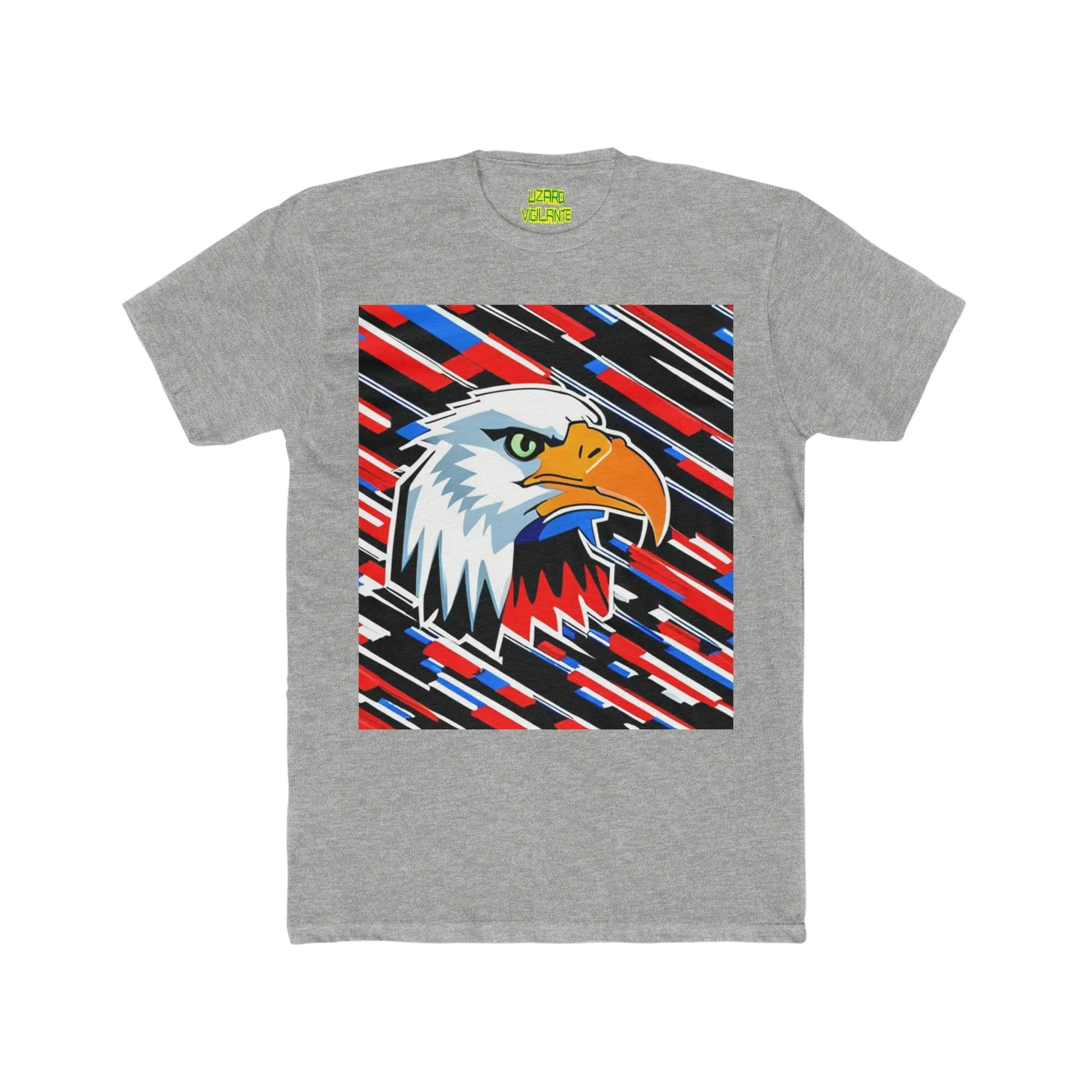 Bald Eagle Graphic Men's Cotton Crew Tee