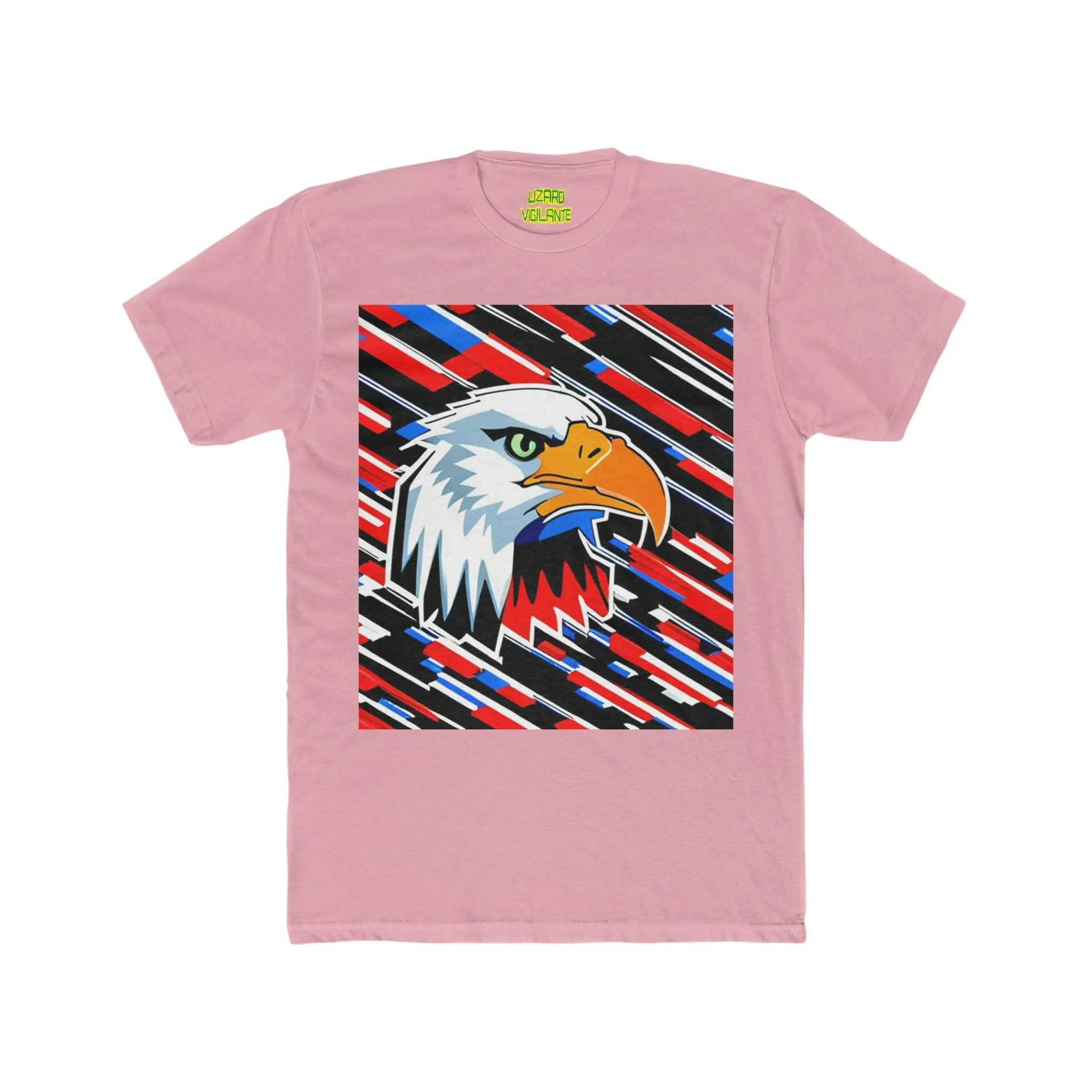 Bald Eagle Graphic Men's Cotton Crew Tee