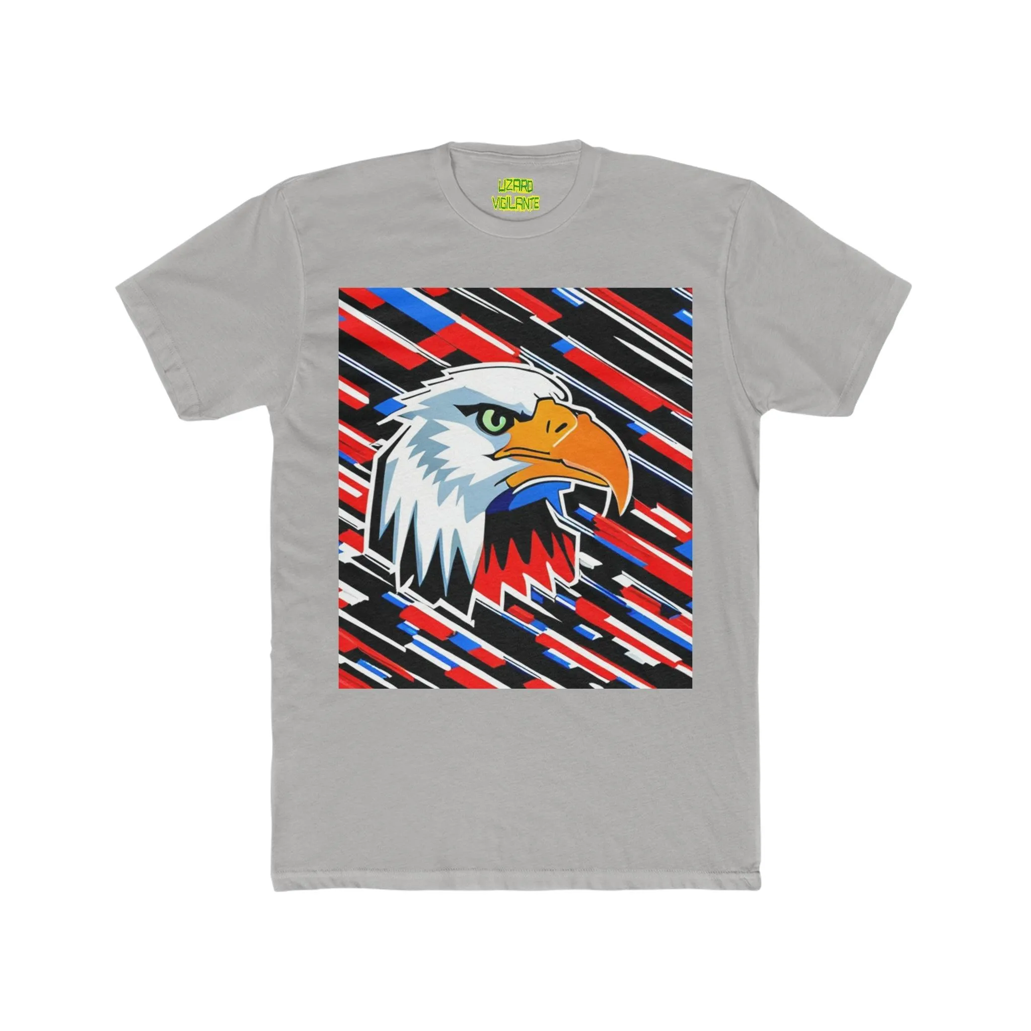 Bald Eagle Graphic Men's Cotton Crew Tee