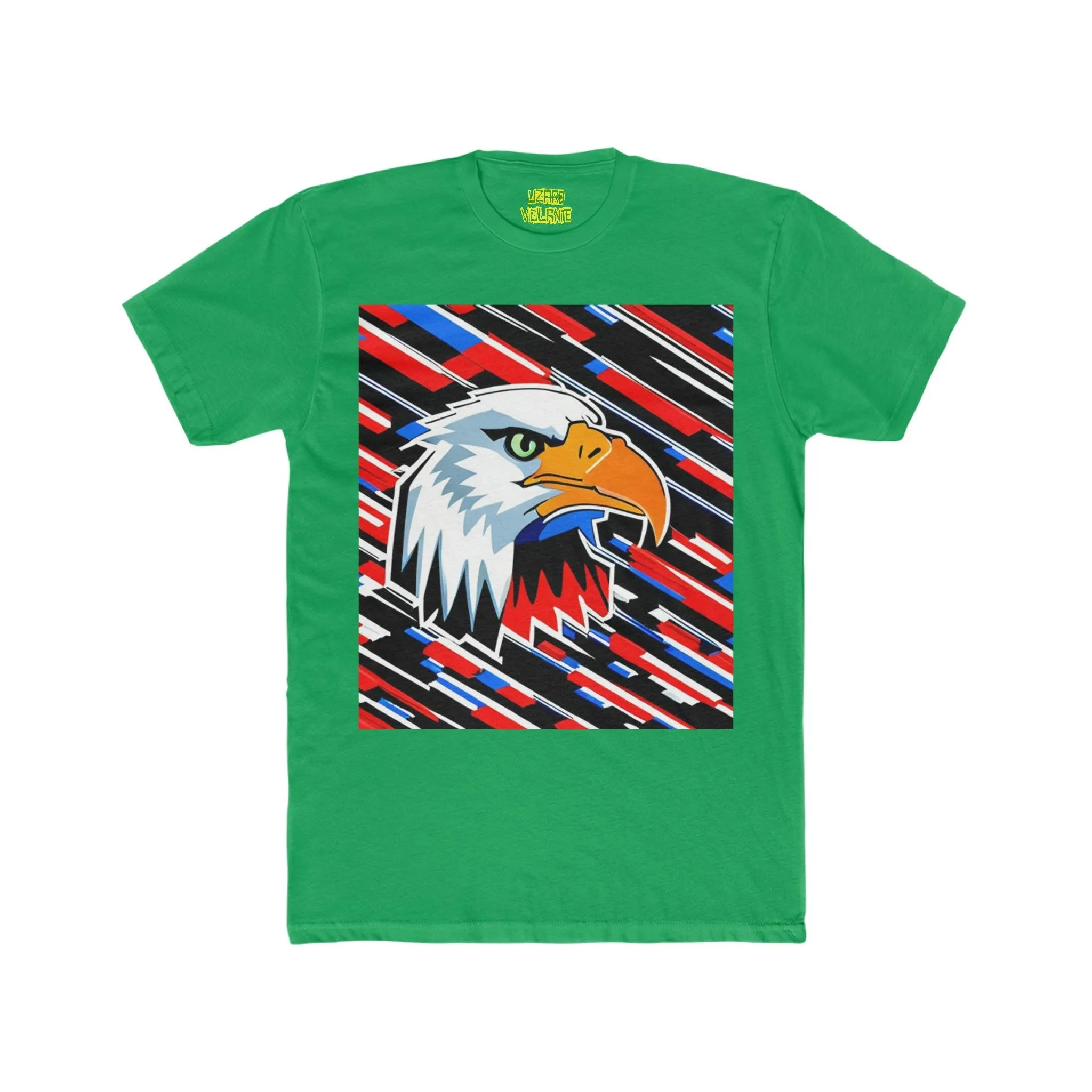 Bald Eagle Graphic Men's Cotton Crew Tee