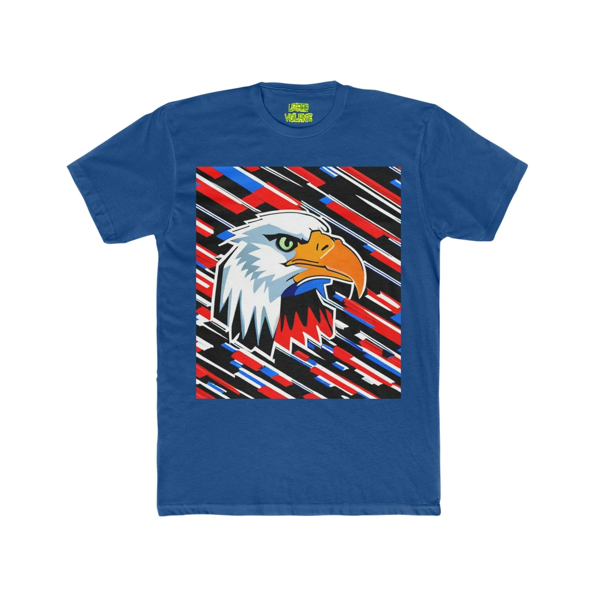 Bald Eagle Graphic Men's Cotton Crew Tee