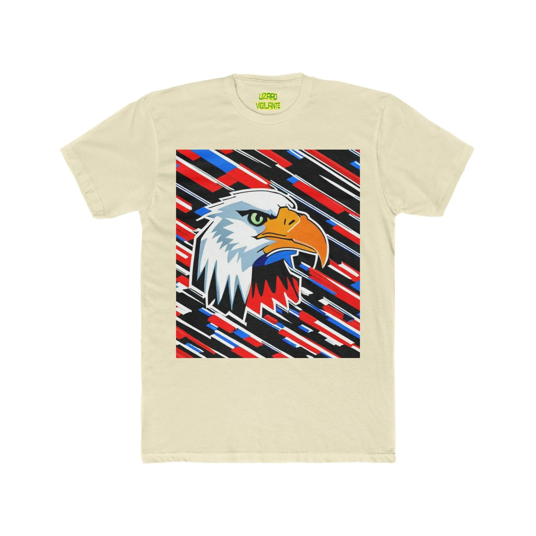 Bald Eagle Graphic Men's Cotton Crew Tee