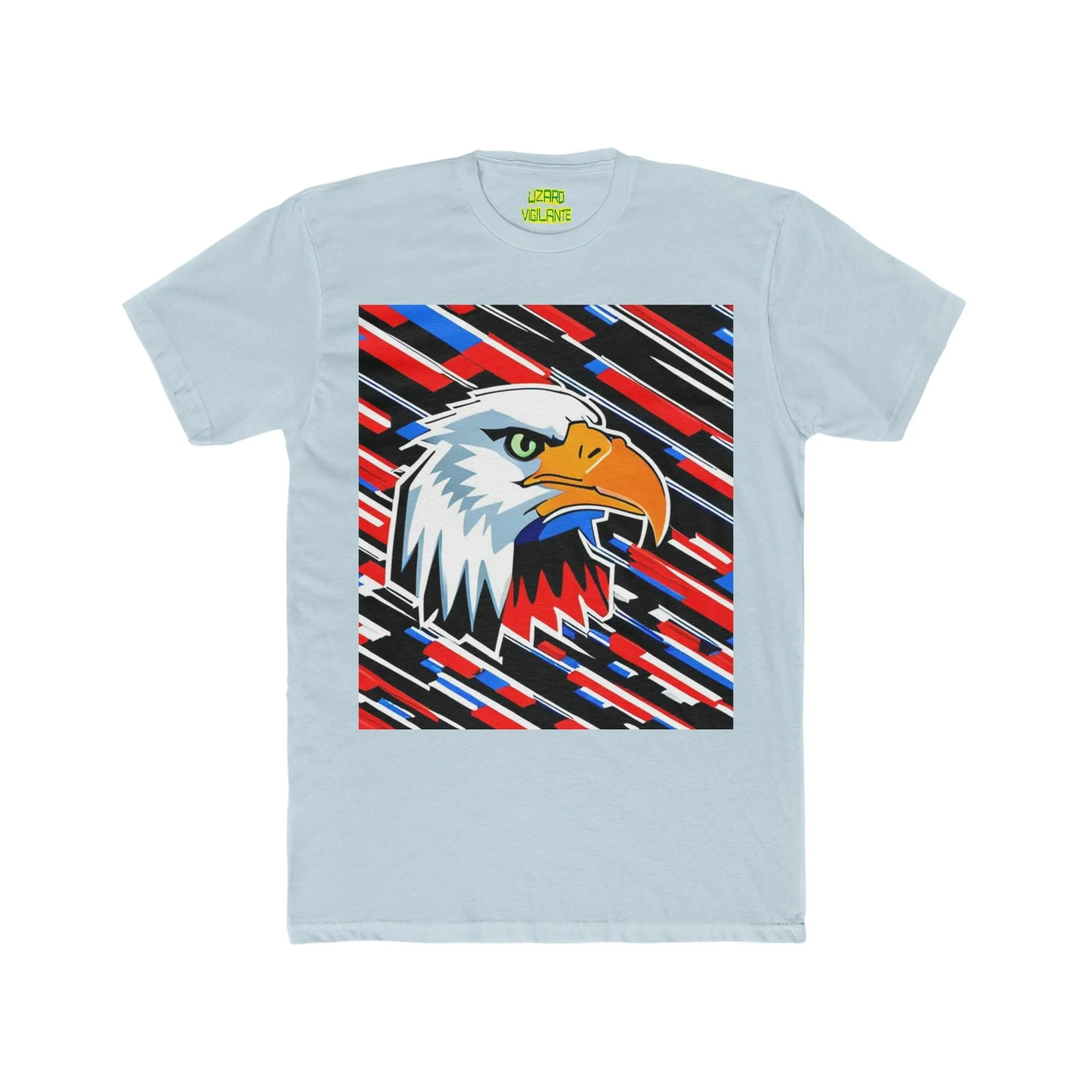 Bald Eagle Graphic Men's Cotton Crew Tee