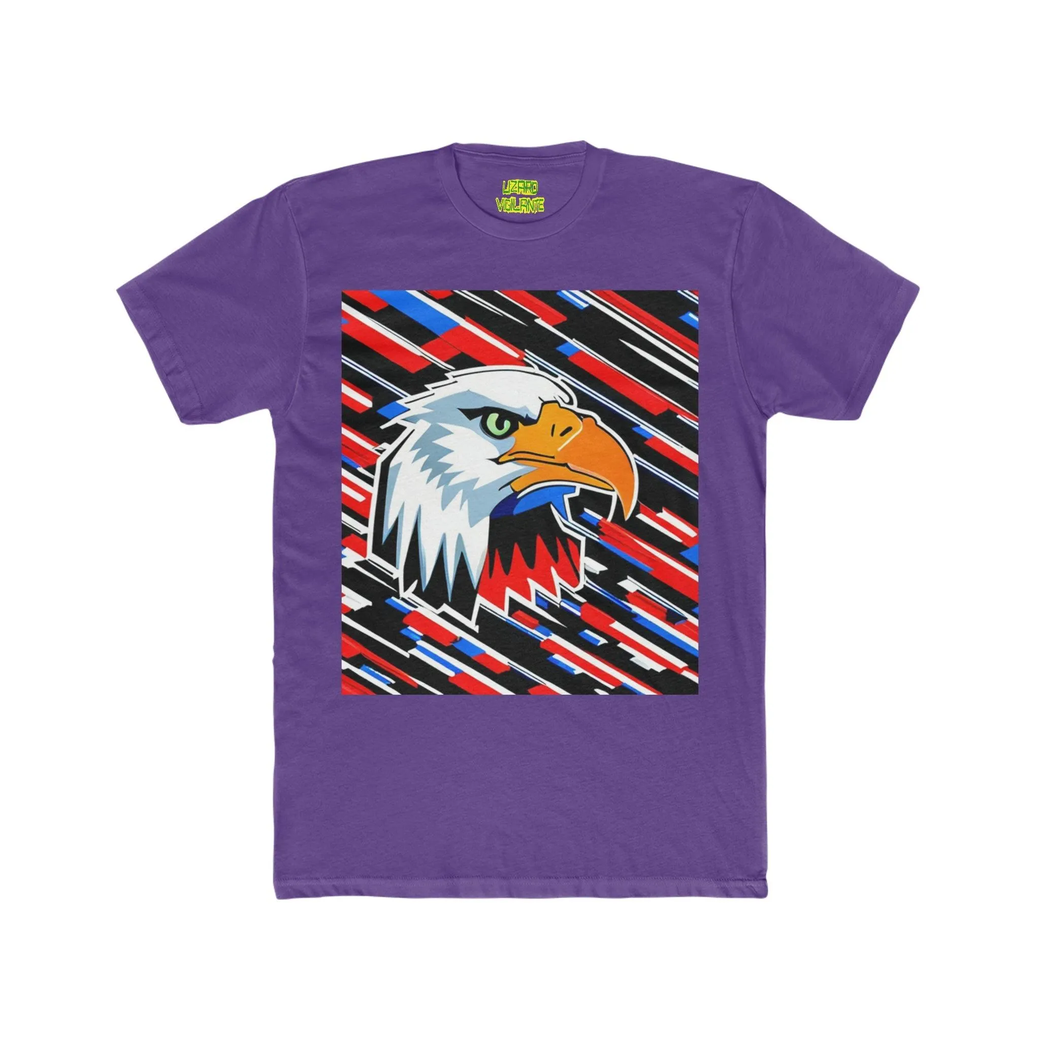 Bald Eagle Graphic Men's Cotton Crew Tee