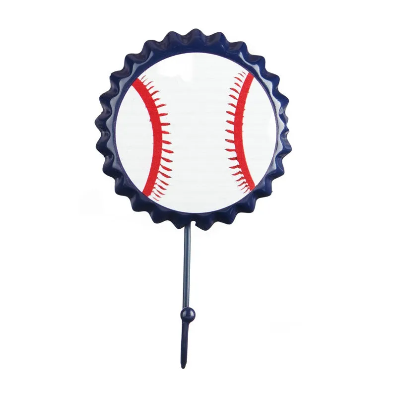 Baseball Bottle Cap Retro Wall Hook