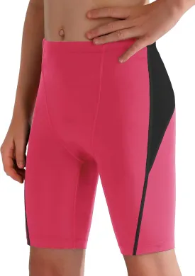 Boys Swim Jammers - Youth Competitive Swim Racing Team Swimming Shorts Swimsuit Trunks Bathing Suit Quick Dry UPF 50 