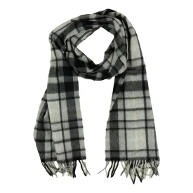 Classic 100% Plaid Cashmere Scarf