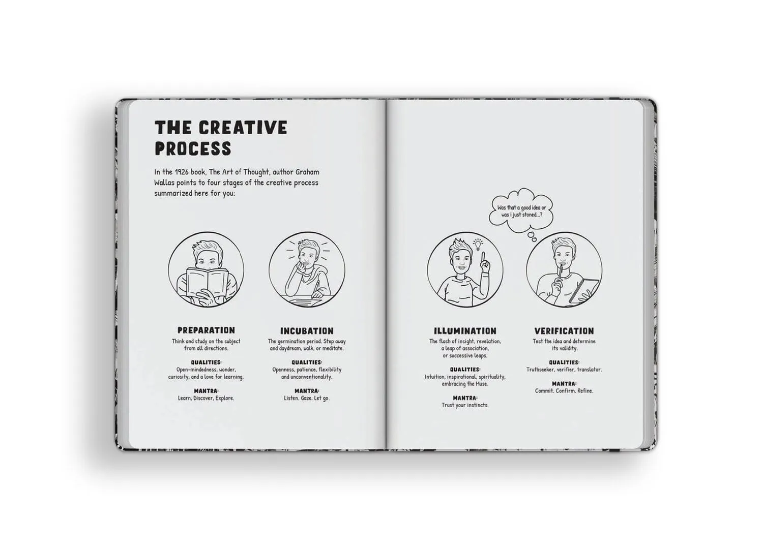 Coloring Book Vol 1   Original Creative Thinking Journal   Pencil Set