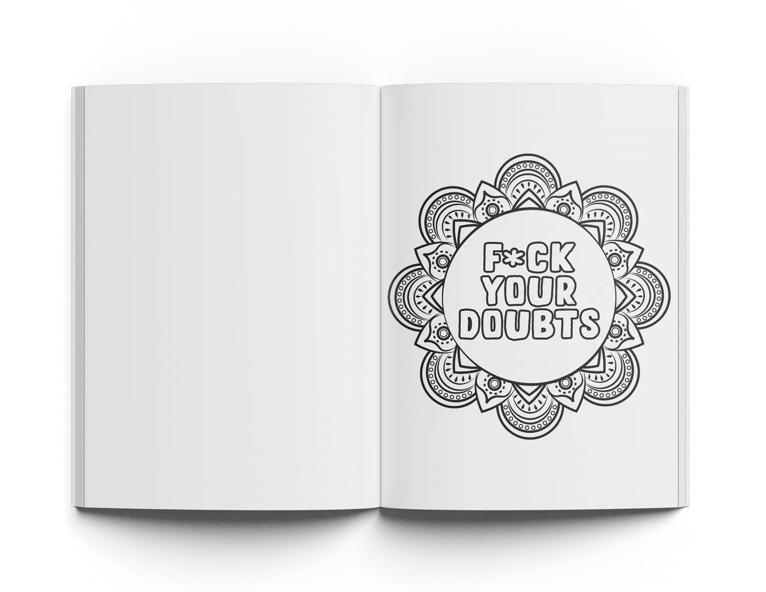 Coloring Book Vol 1   Original Creative Thinking Journal   Pencil Set