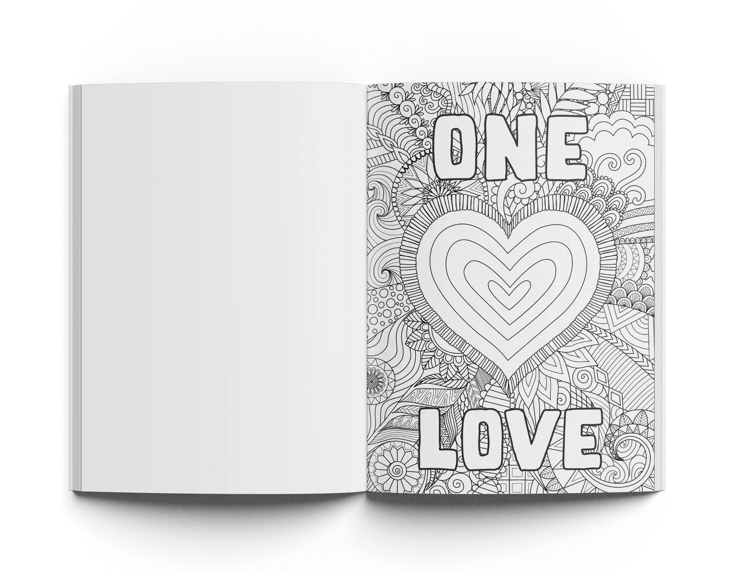 Coloring Book Vol 1   Original Creative Thinking Journal   Pencil Set