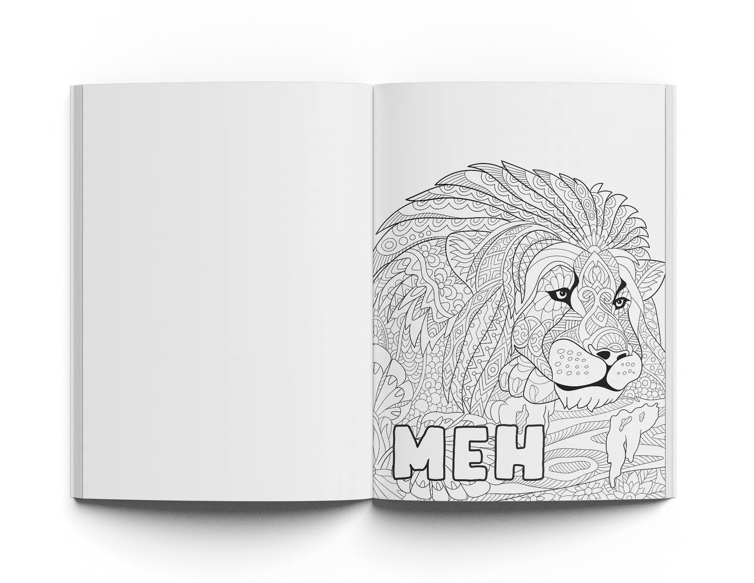 Coloring Book Vol 1   Original Creative Thinking Journal   Pencil Set