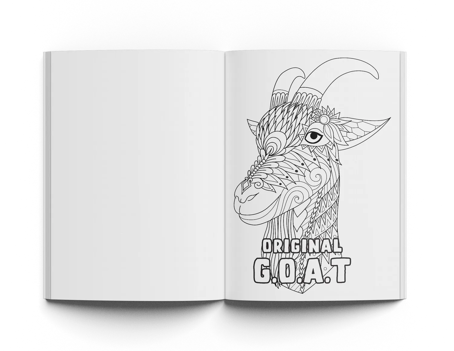 Coloring Book Vol 1   Original Creative Thinking Journal   Pencil Set