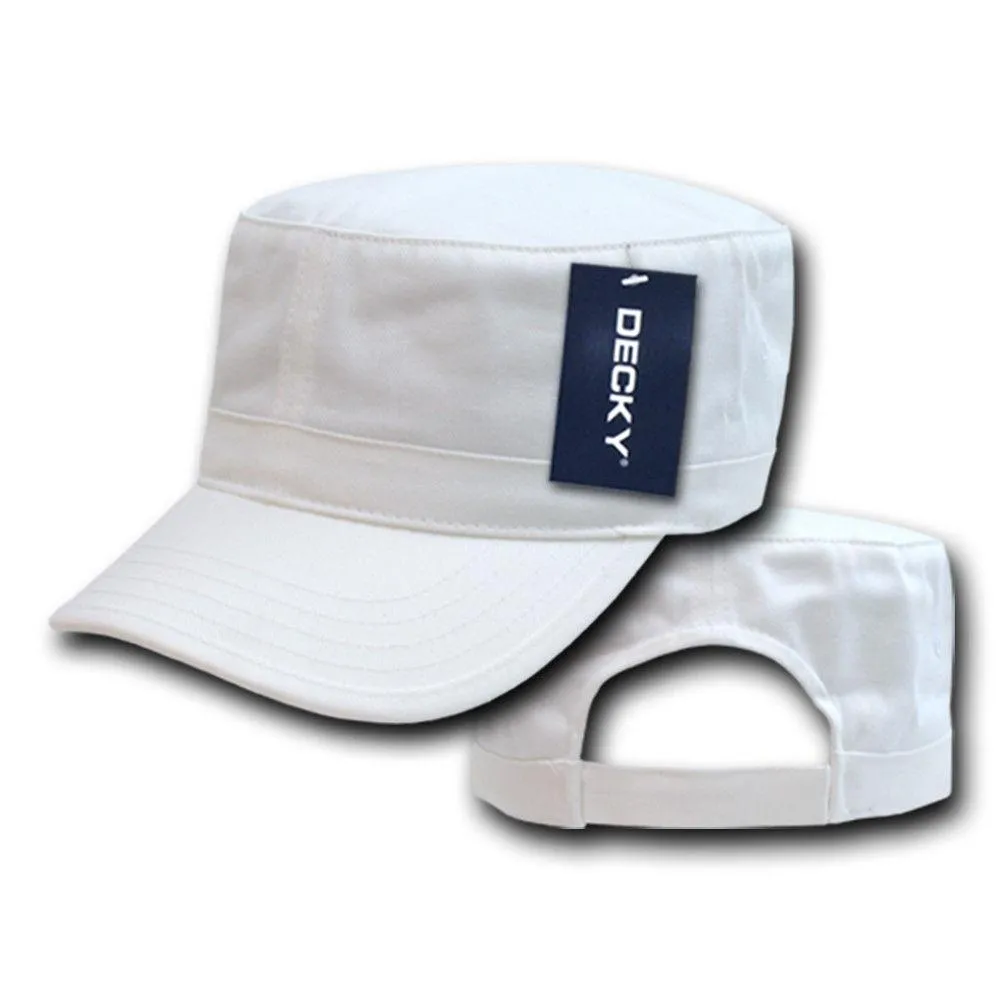 Decky Washed Cotton Army Gi Bdu Military Cadet Castro Patrol Caps Hats