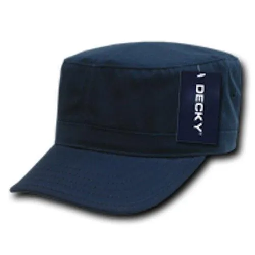 Decky Washed Cotton Army Gi Bdu Military Cadet Castro Patrol Caps Hats