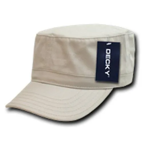 Decky Washed Cotton Army Gi Bdu Military Cadet Castro Patrol Caps Hats