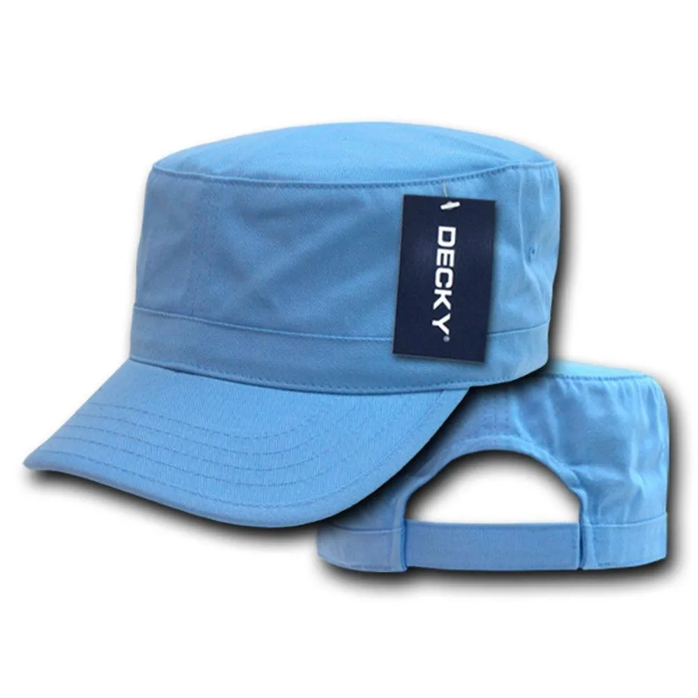 Decky Washed Cotton Army Gi Bdu Military Cadet Castro Patrol Caps Hats