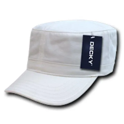 Decky Washed Cotton Army Gi Bdu Military Cadet Castro Patrol Caps Hats