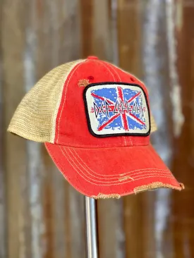 Def Leppard UK Hat- Distressed Red