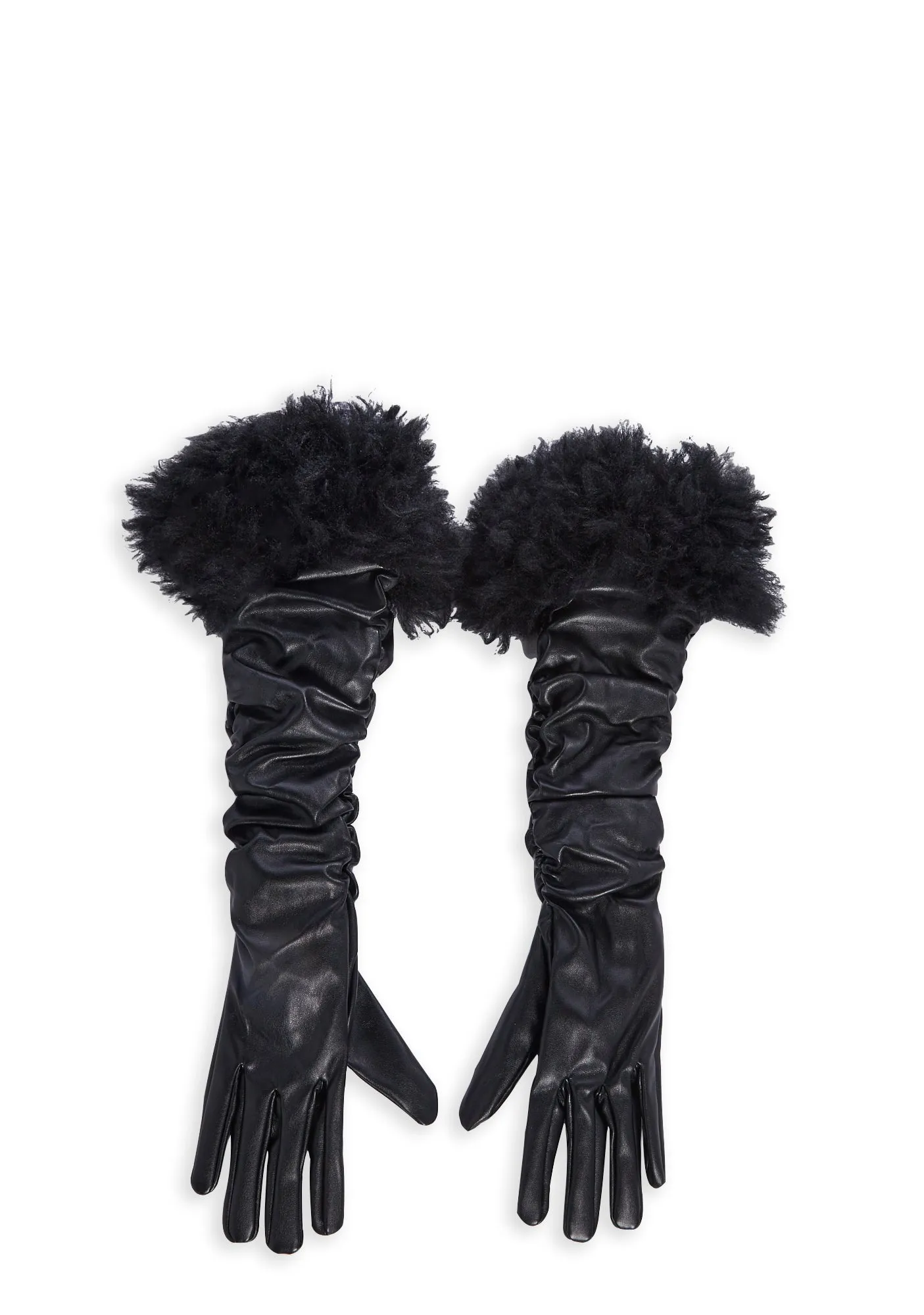 Discretion Vegan Leather Gloves