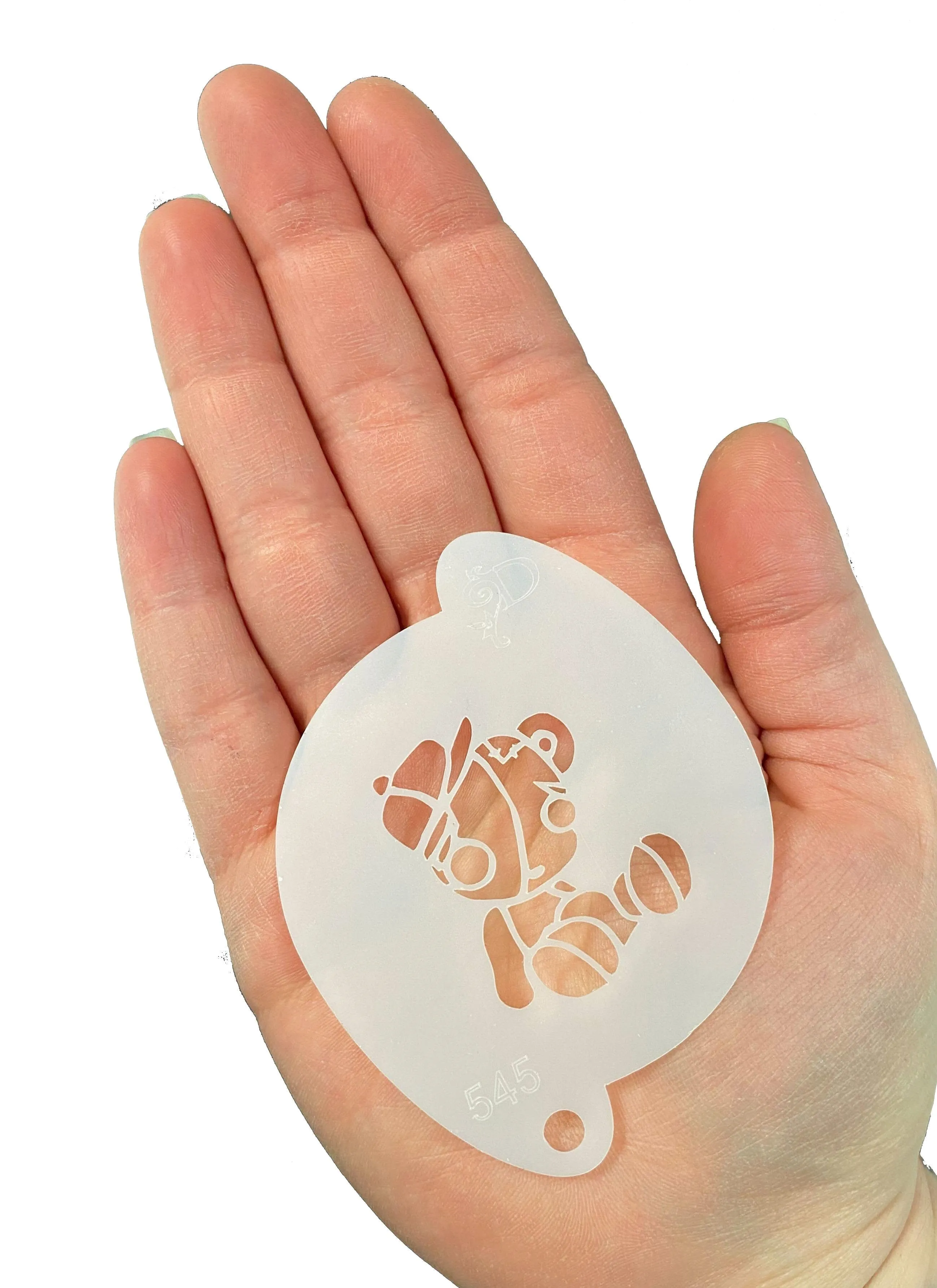Diva Stencils | Face Painting Stencil | Tamina's Bear (545)