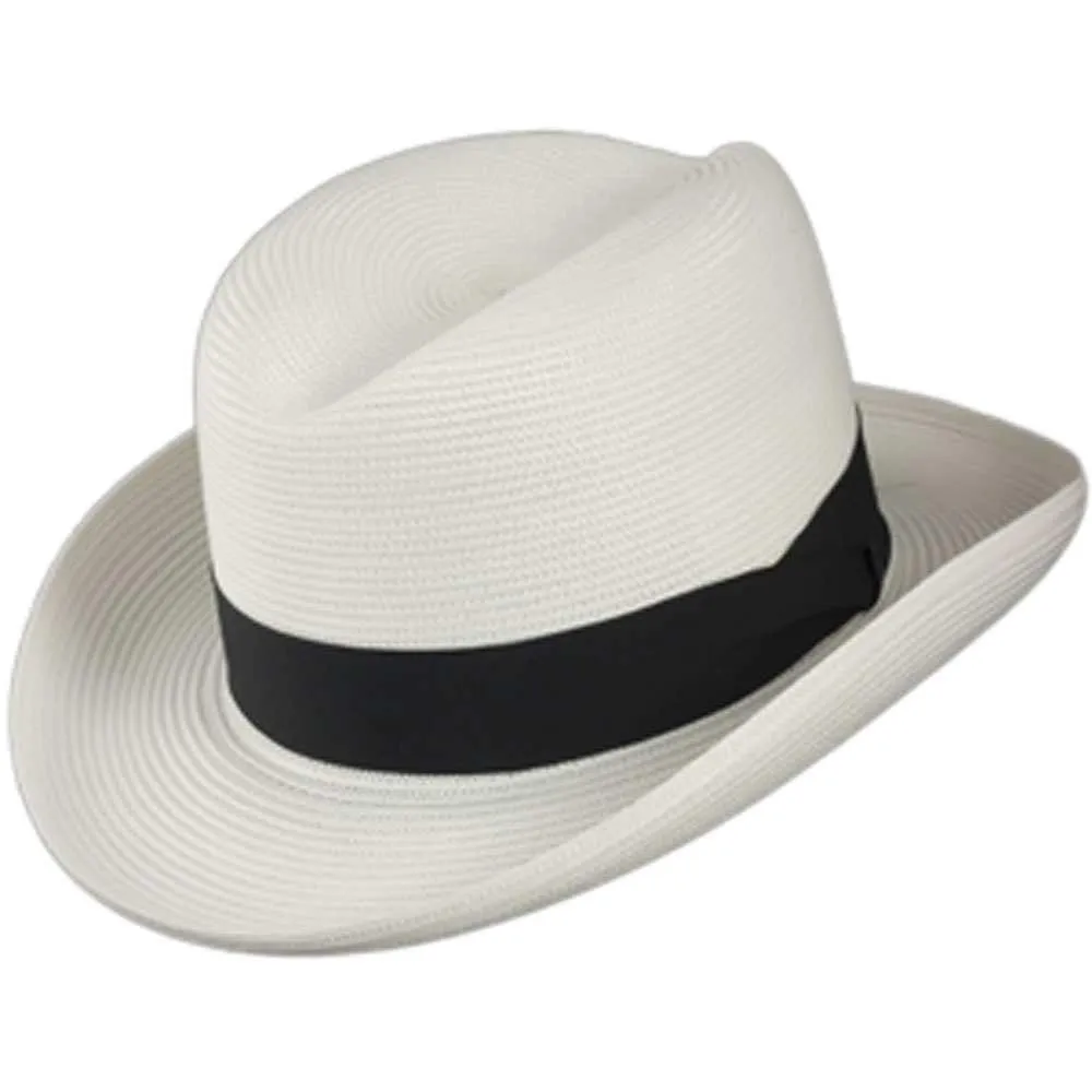 Dobbs El Dorado Center Dent Milan Straw Homburg