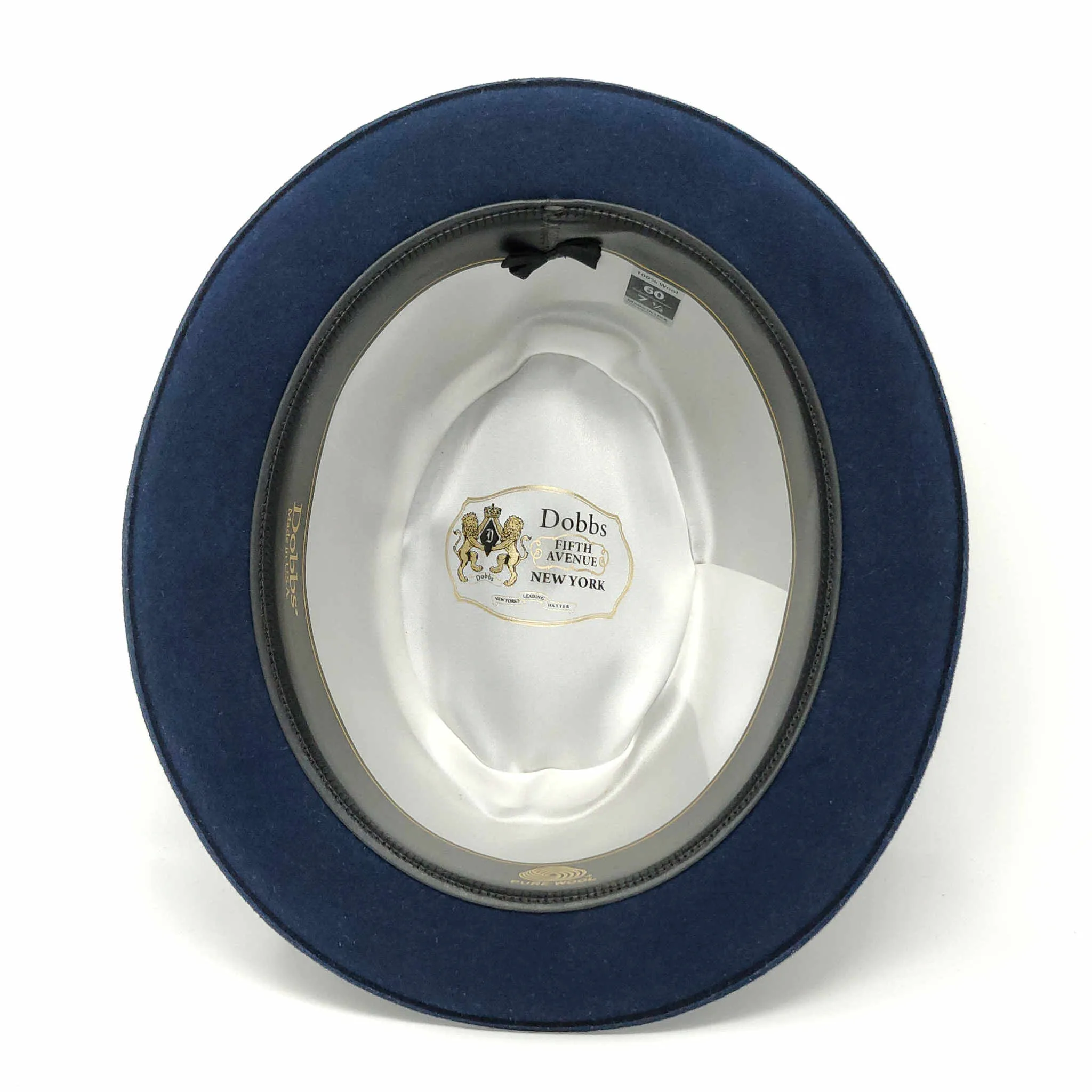 Dobbs Randall Center Dent Wool Felt Homburg