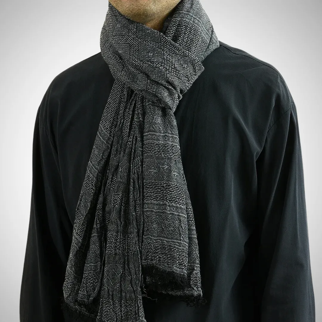 Elias Cotton Linen Scarf