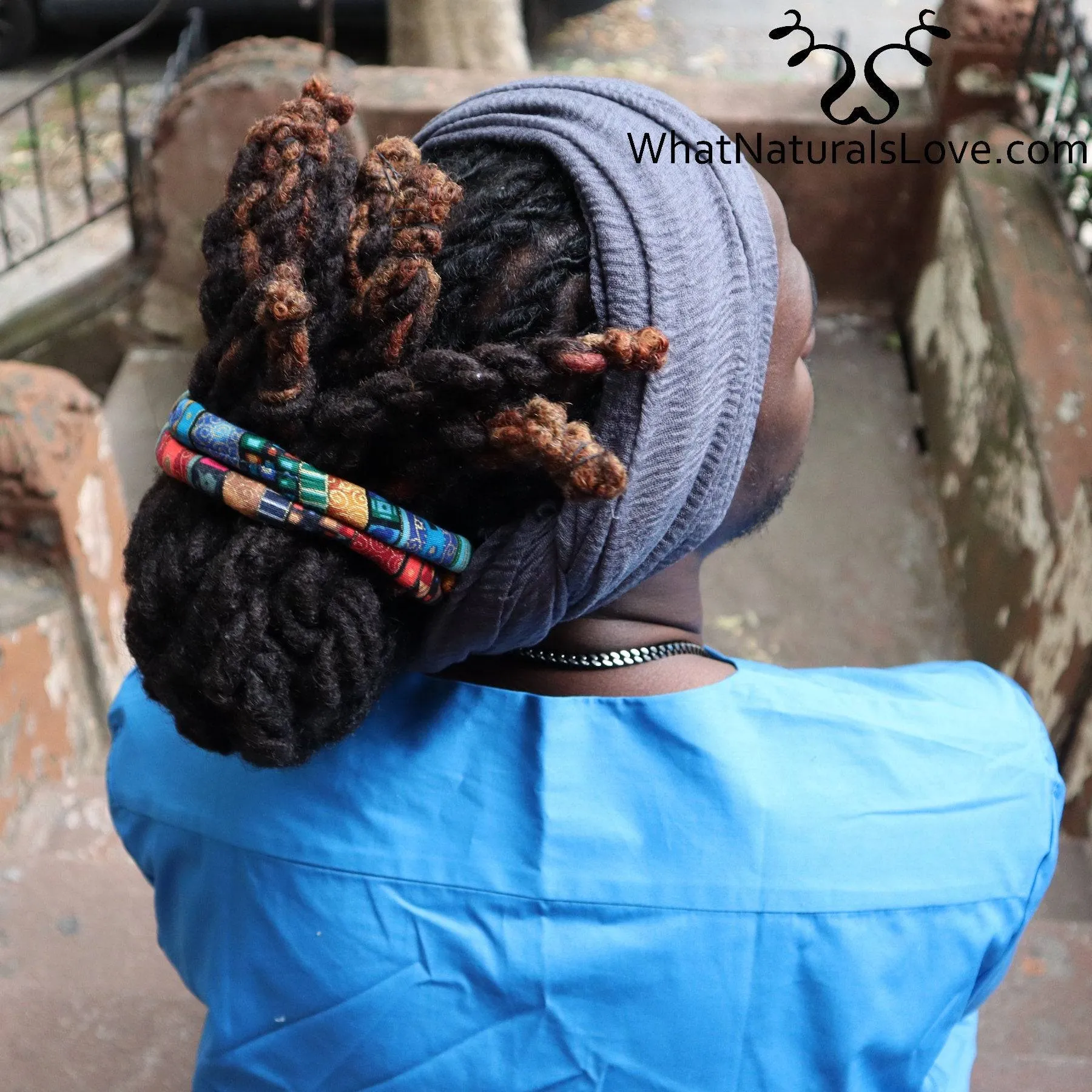 Extra large Breathable wrap for Locs and Dreadlocks