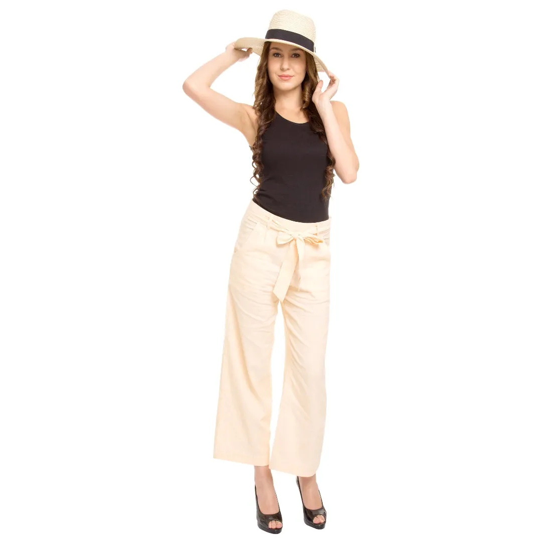 FabSeasons Beige Homburg Sun Hat