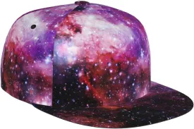 Fashion Galaxy Baseball Cap for Men Women Unisex Adjustable Trucker Hats Snapback Sun Hat Galaxy Flat Bill Brim Hats