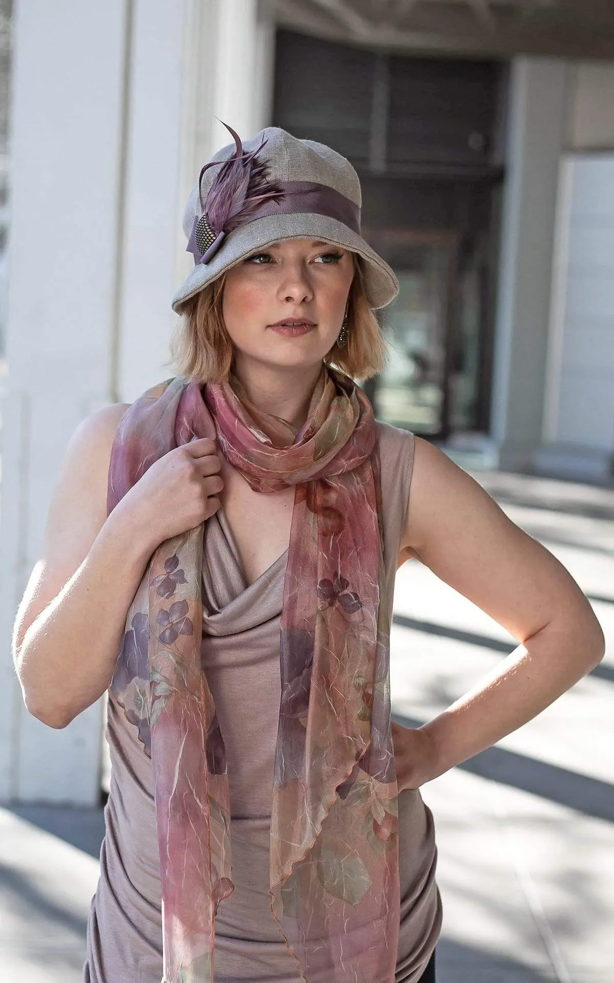 Handkerchief Scarf - Coastal Garden Collection