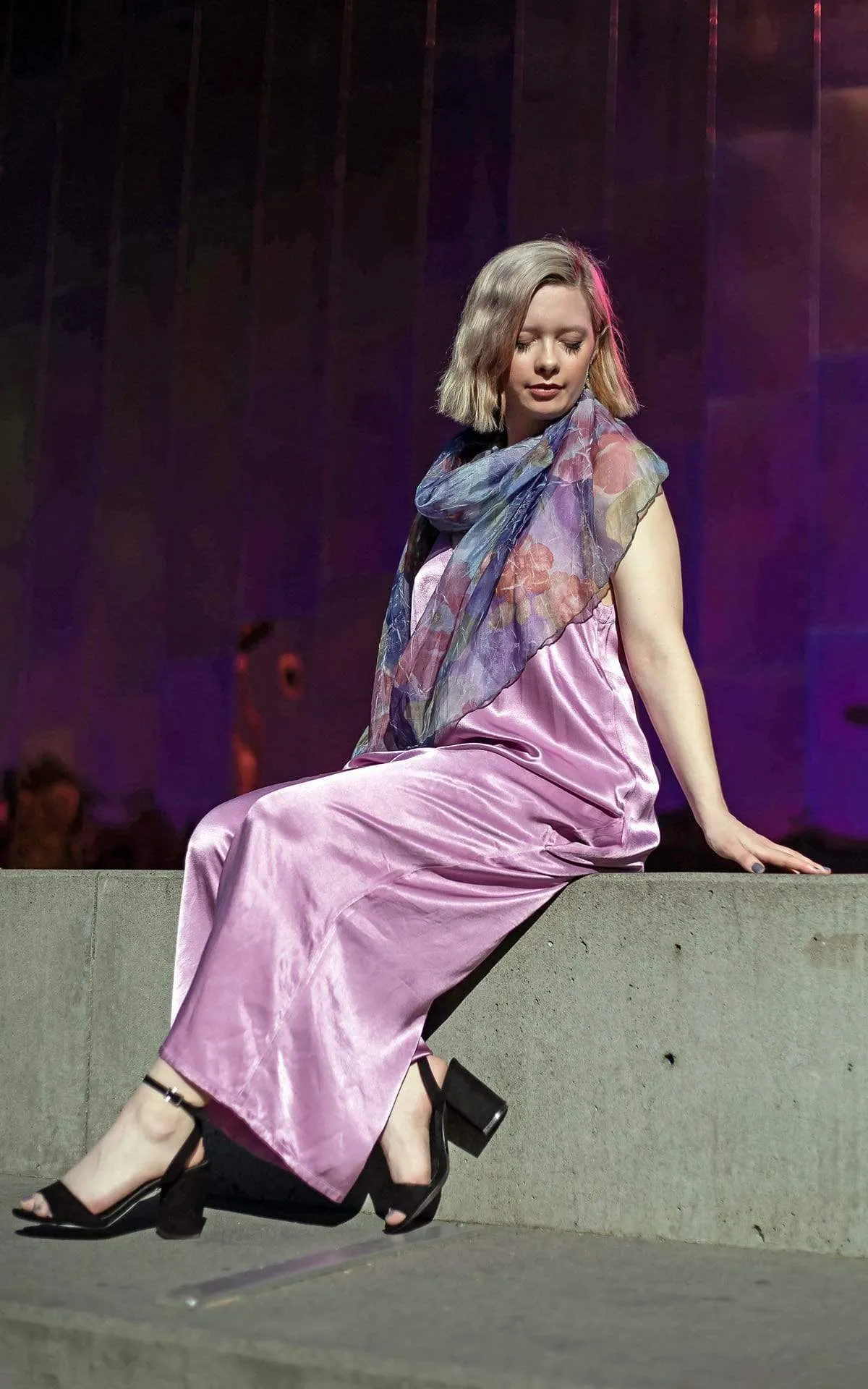 Handkerchief Scarf - Coastal Garden Collection