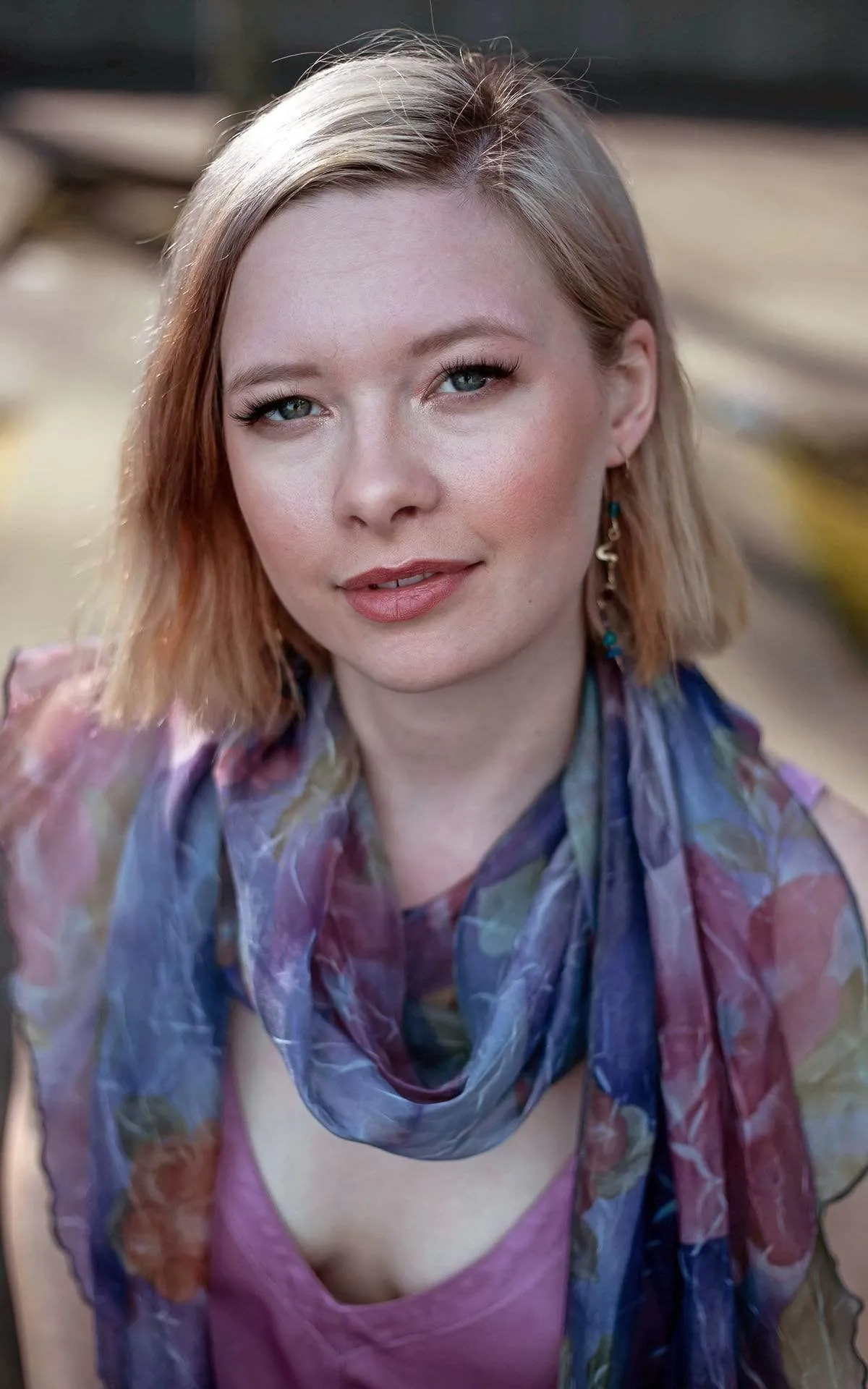 Handkerchief Scarf - Coastal Garden Collection