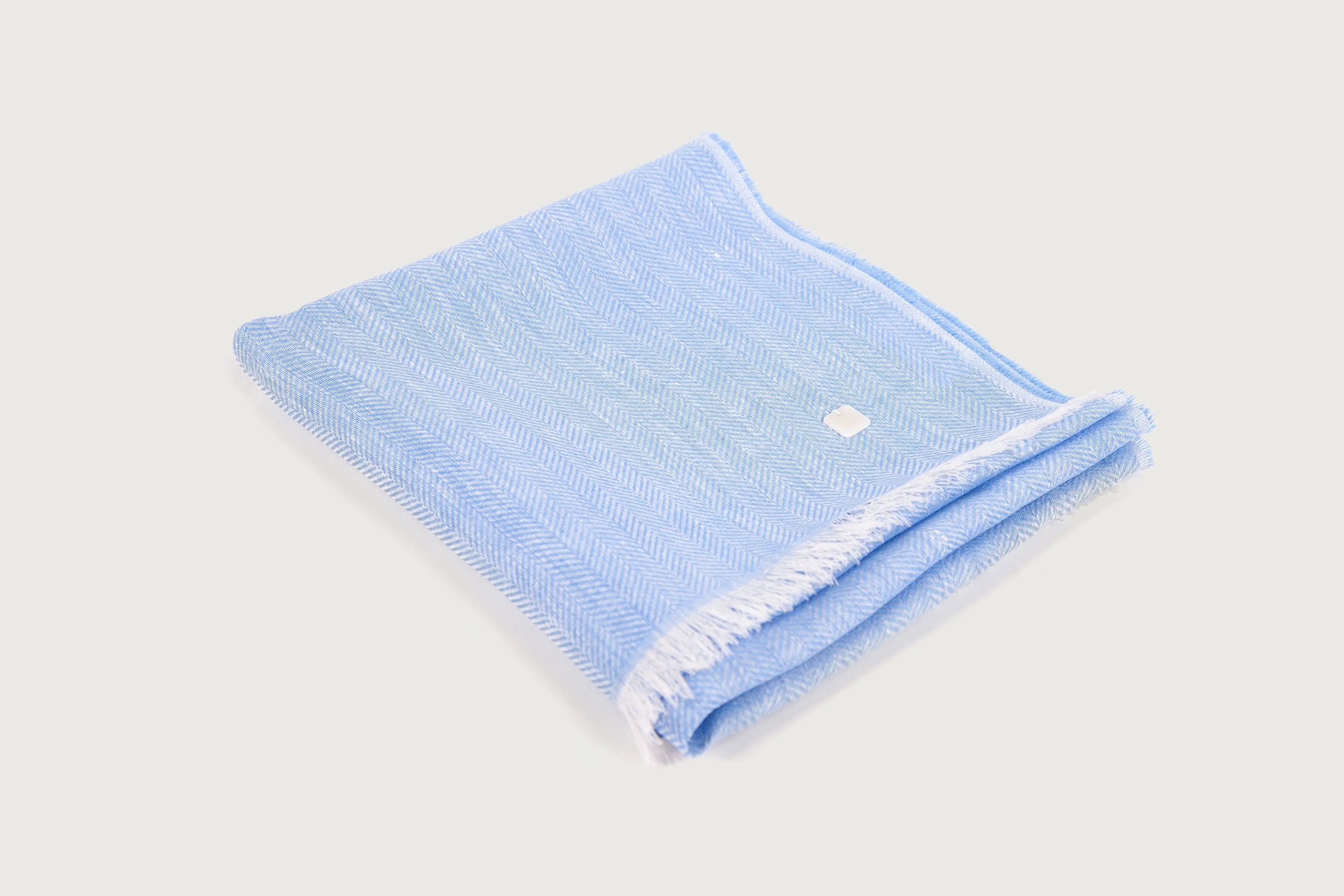 Herringbone Shawl — Linen