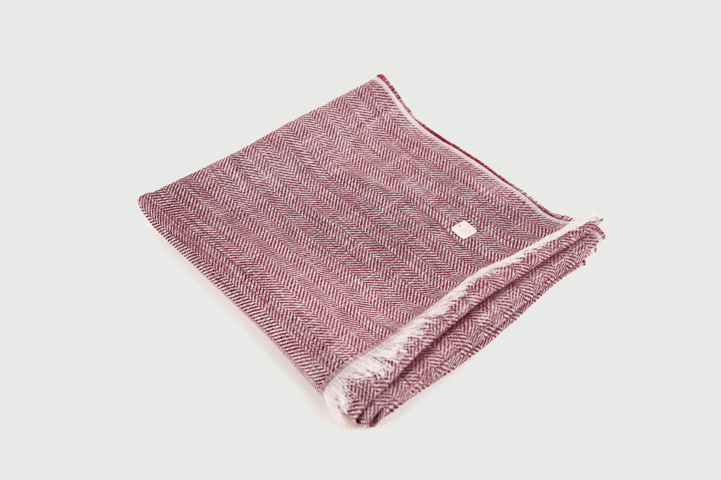 Herringbone Shawl — Linen
