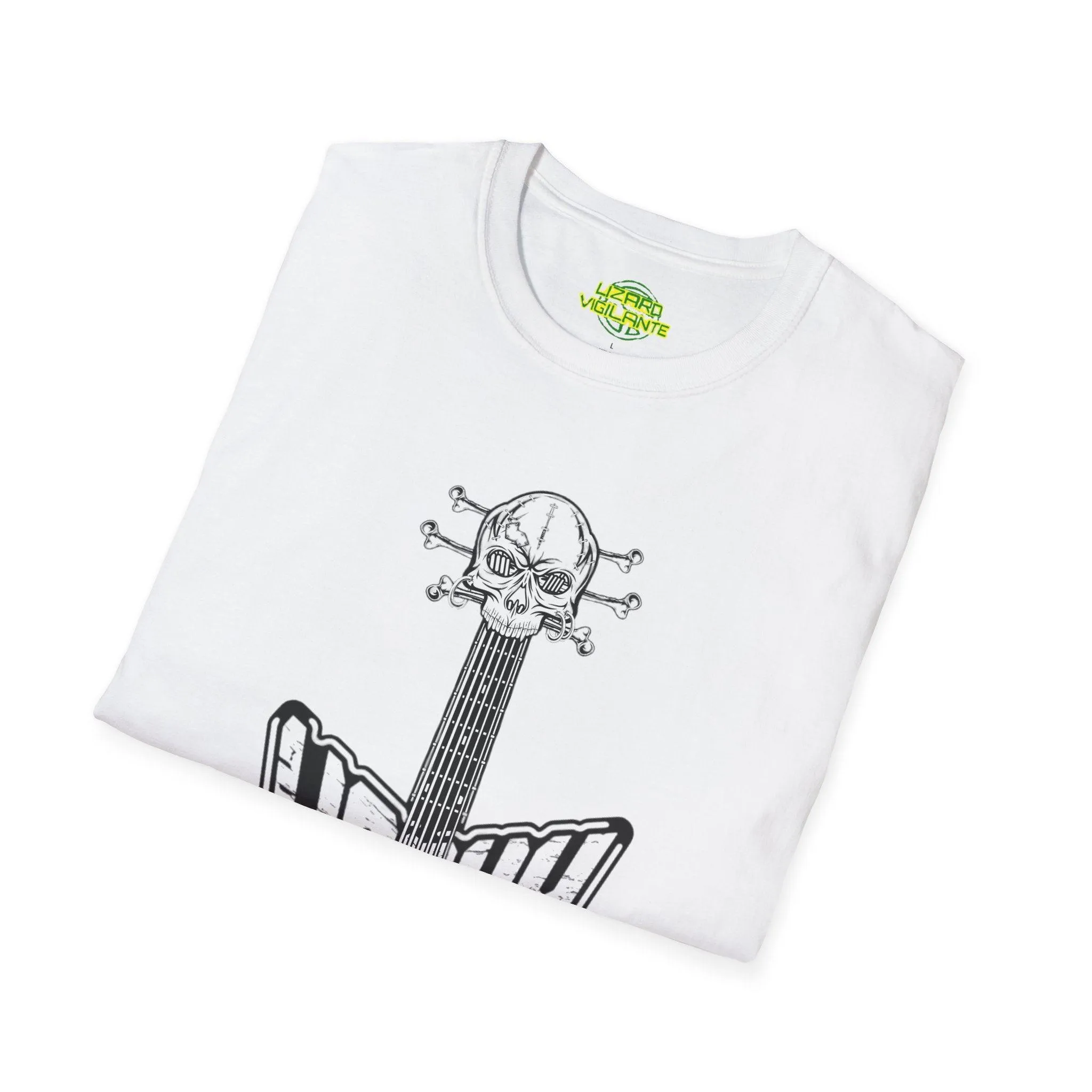 HM Skull Guitar Unisex Softstyle T-Shirt