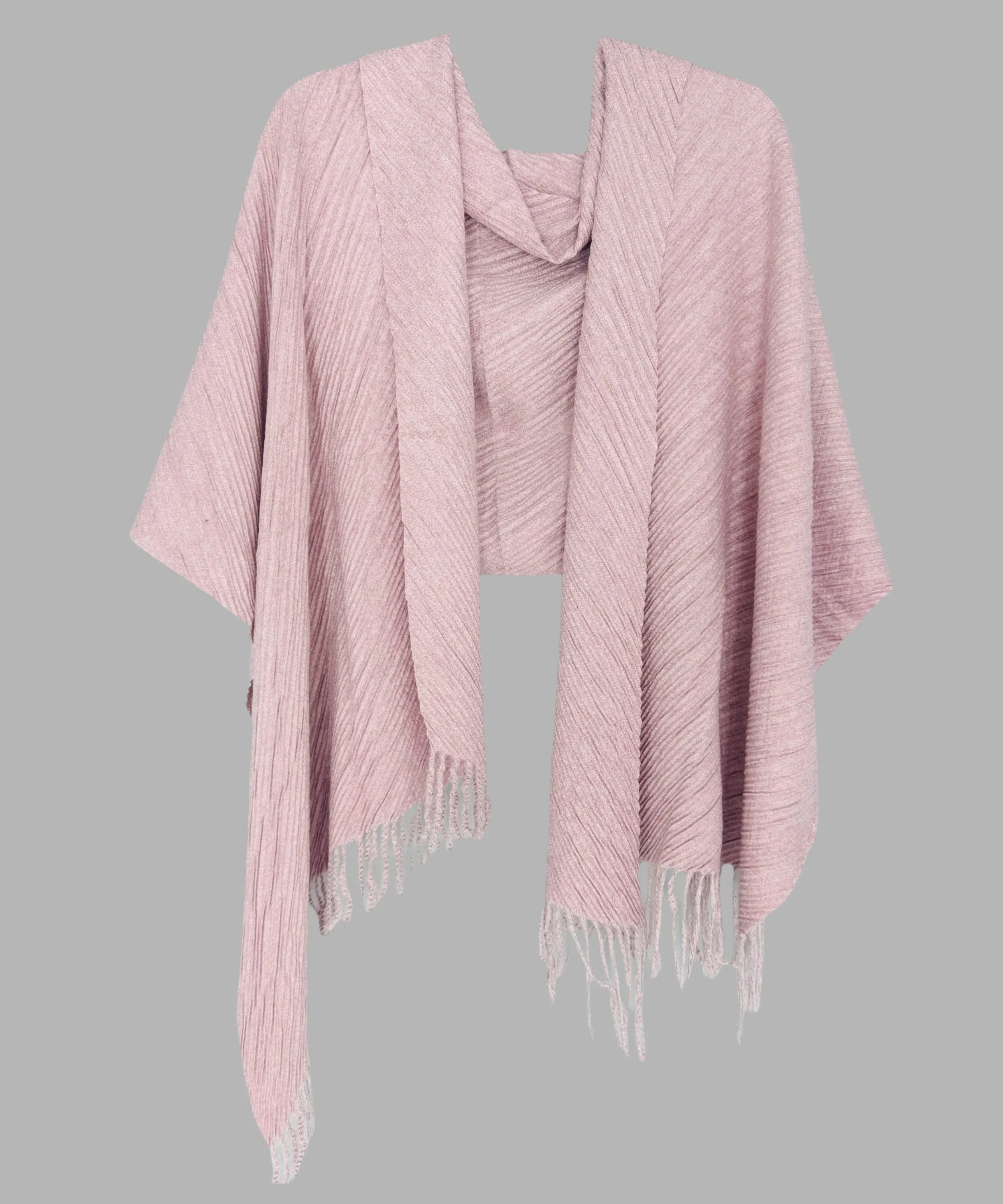 JC021031 Luxuriously Soft Herringbone Crinkled Scarf